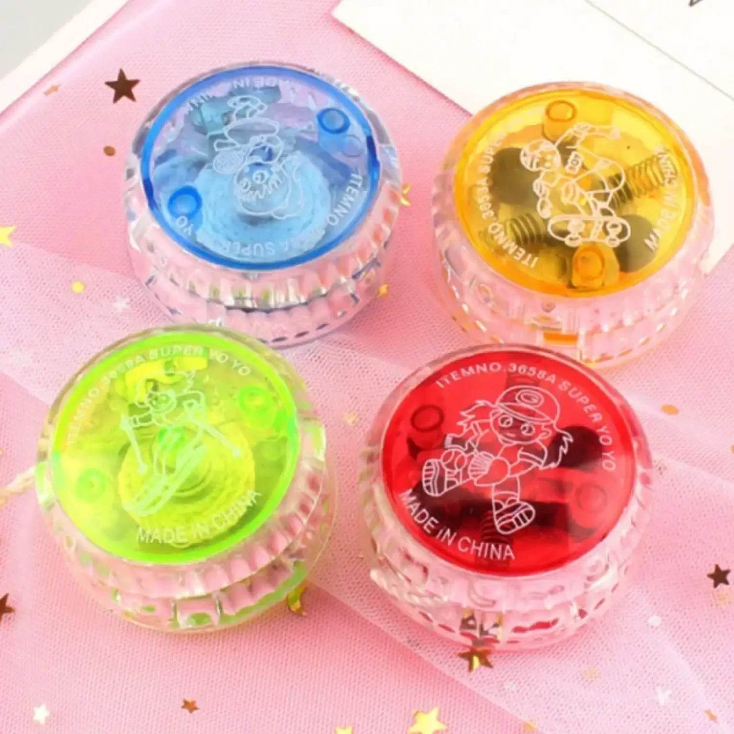 New LED Flashing YoYo Ball Casual Games Classic Children Clutch Mechanism Magic Yo-Yo Toys for Kids toy Party Fashion Toy - Aliexpress