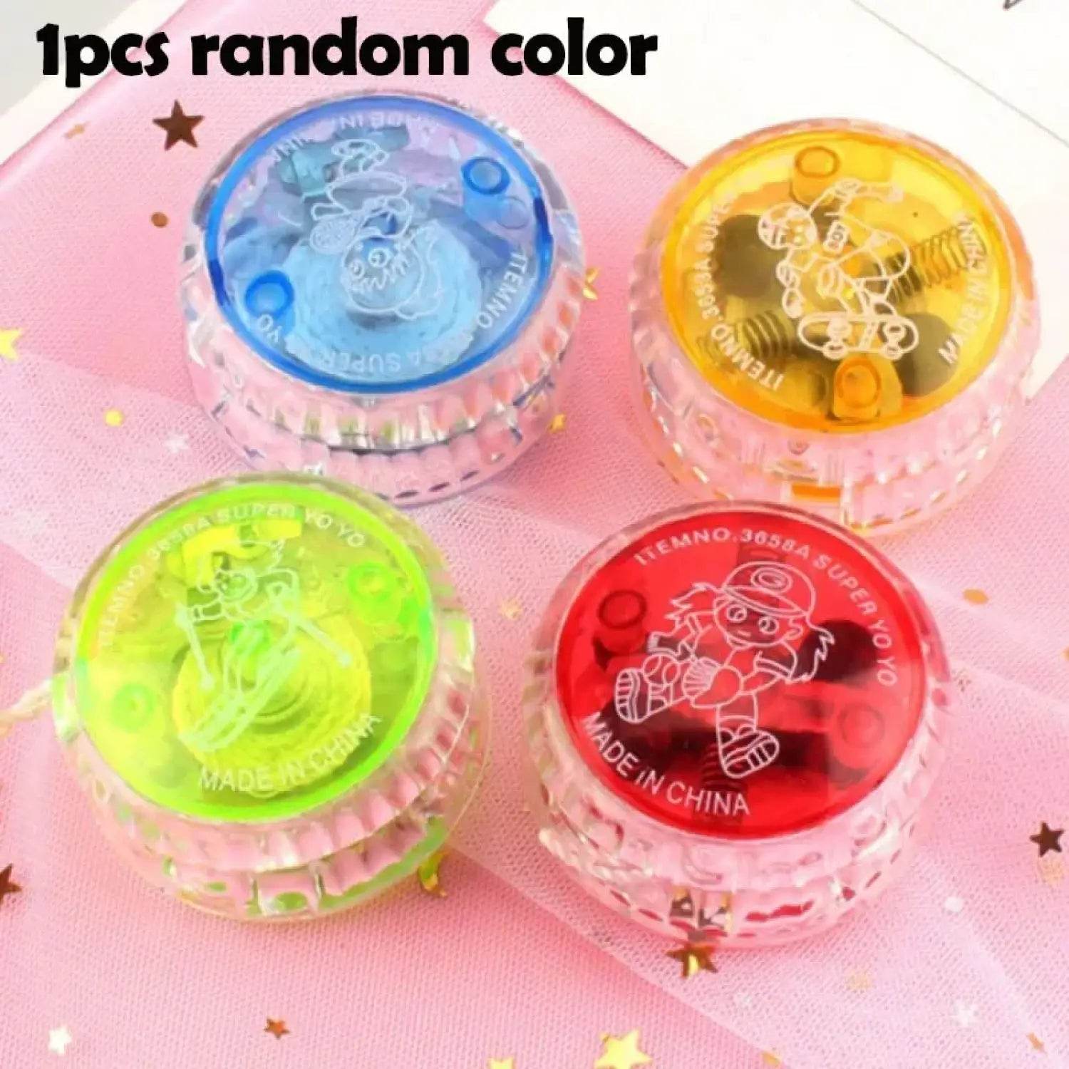 New LED Flashing YoYo Ball Casual Games Classic Children Clutch Mechanism Magic Yo-Yo Toys for Kids toy Party Fashion Toy - Aliexpress