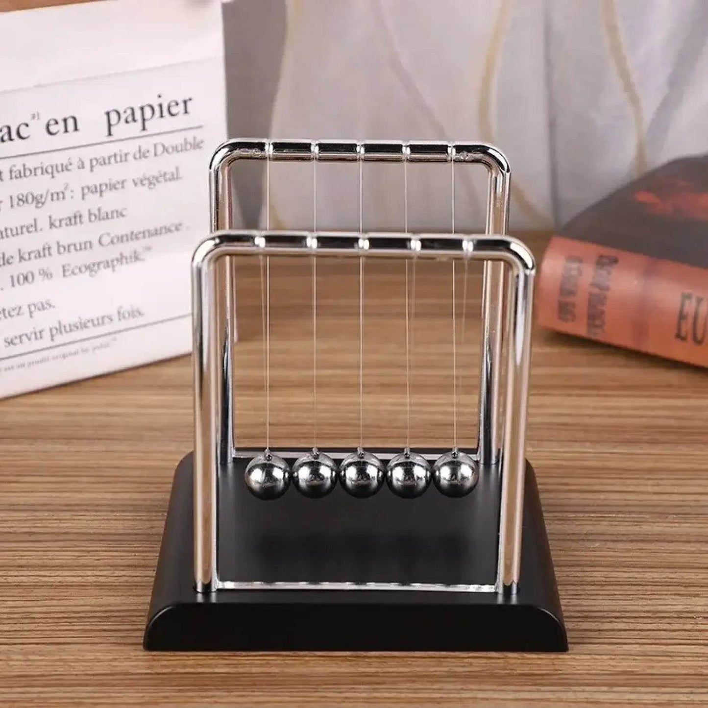 Newton’s Cradle Balance Steel Ball Teaching Supplies Physics Science Pendulum Desktop Toys Stress Relief Gifts Home Decoration - Aliexpress