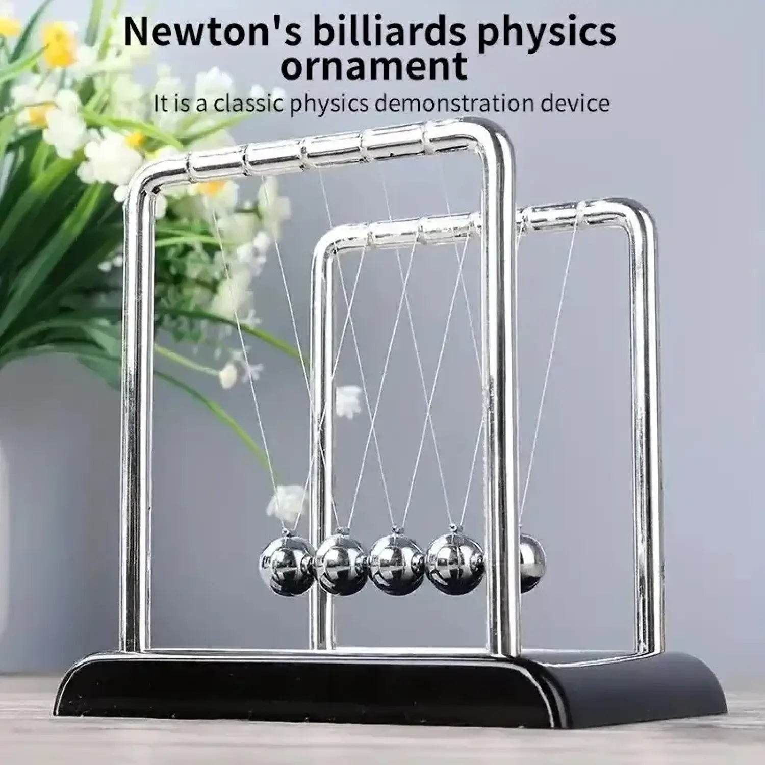 Newton’s Cradle Balance Steel Ball Teaching Supplies Physics Science Pendulum Desktop Toys Stress Relief Gifts Home Decoration - Aliexpress