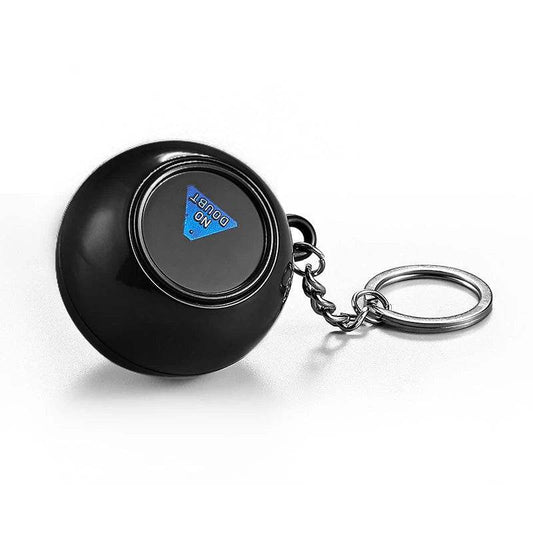 Portable Fortune Telling Decision Maker Key Ring Magical Answer Ball Key Holder Game Souvenir Gift Prophecy Ball Stress Relief - Aliexpress