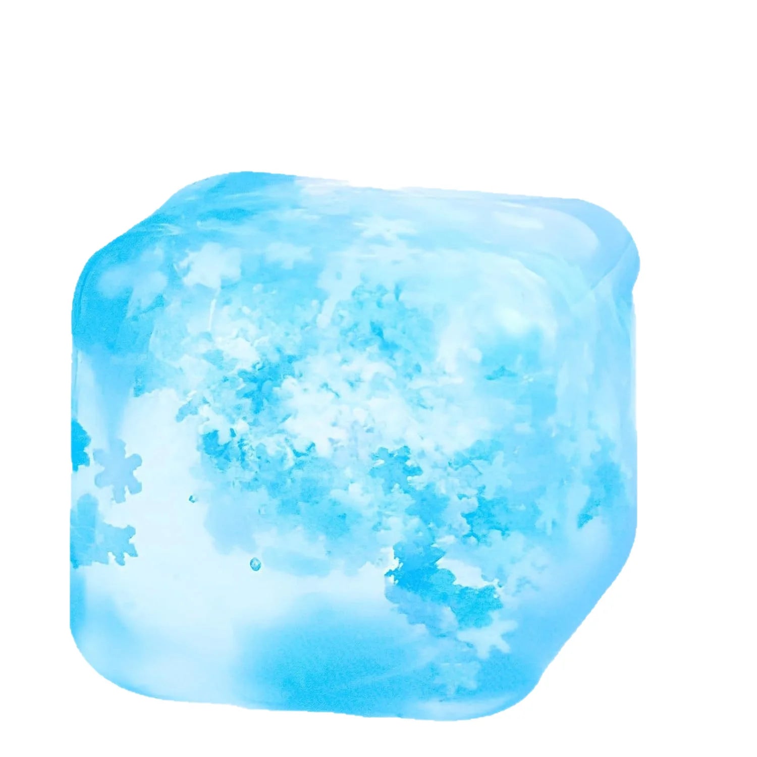 Sugar Squish Snowflake Cube - - The Puntique