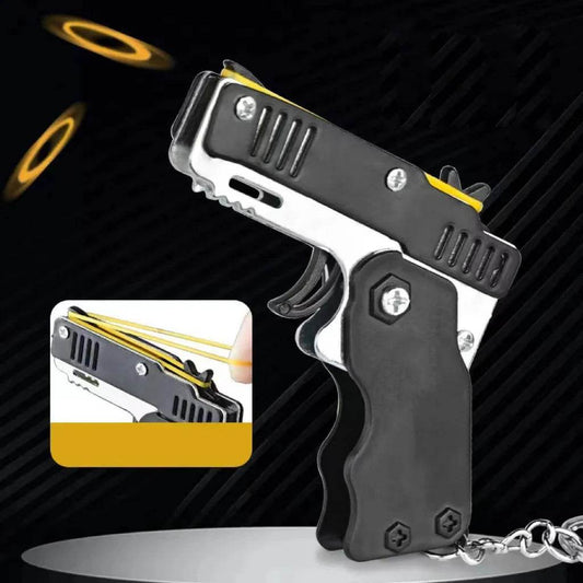 Rubber Band Shooter Simulation Foldable Launcher Repeated Manual Shooting Game - Aliexpress