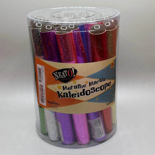 Toysmith Neato Metallic Marble Kaleidoscope Paper/Plastic Assorted 1 pc - Toysmith