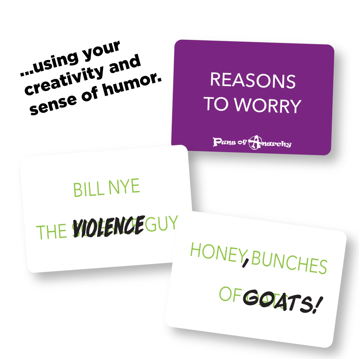 Very Special Games - Puns of Anarchy: The Outrageous Pun-Making Game - Very Special Games