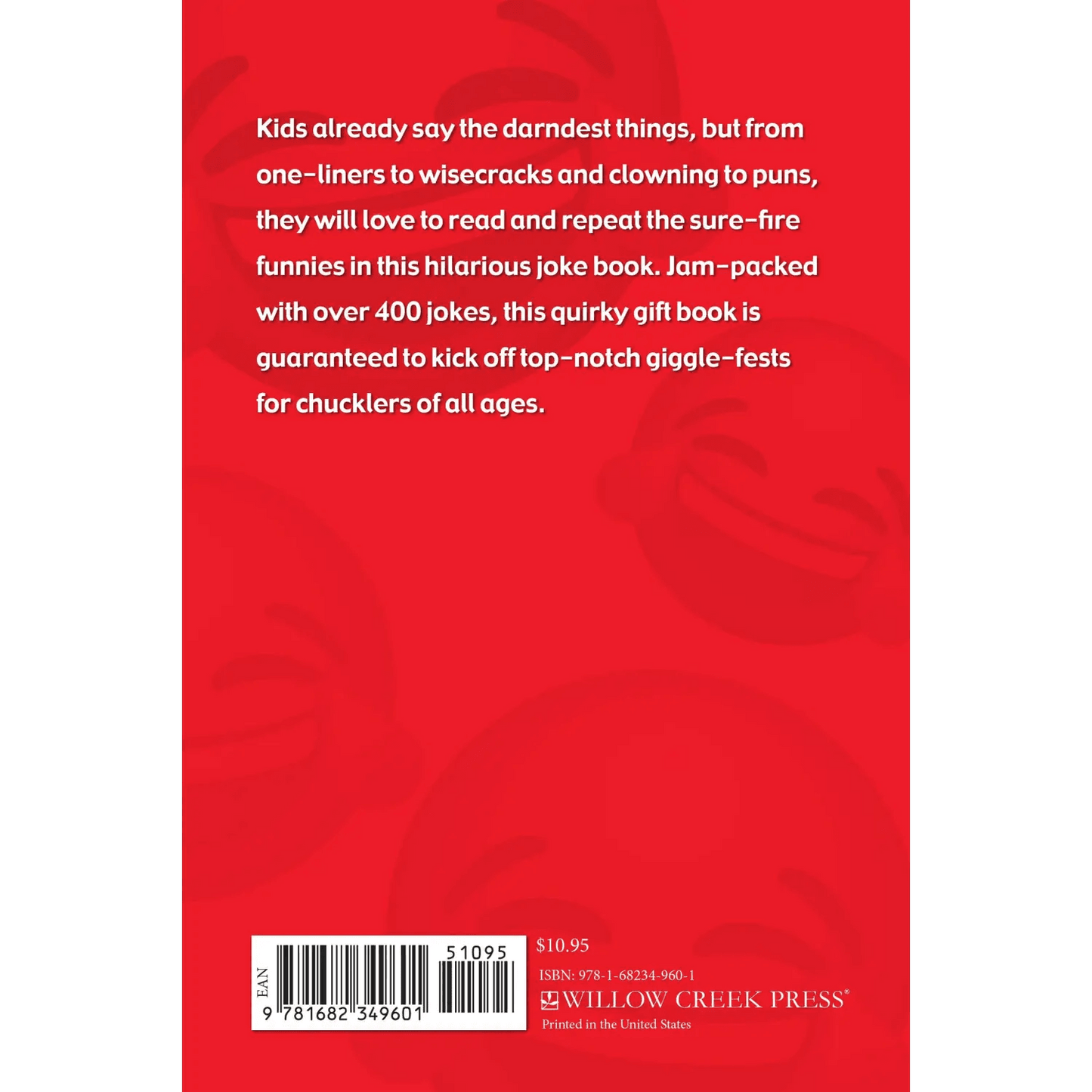 Willow Creek Press & Gifts - LOL Jokes For Kids Softcover Book - Willow Creek Press & Gifts