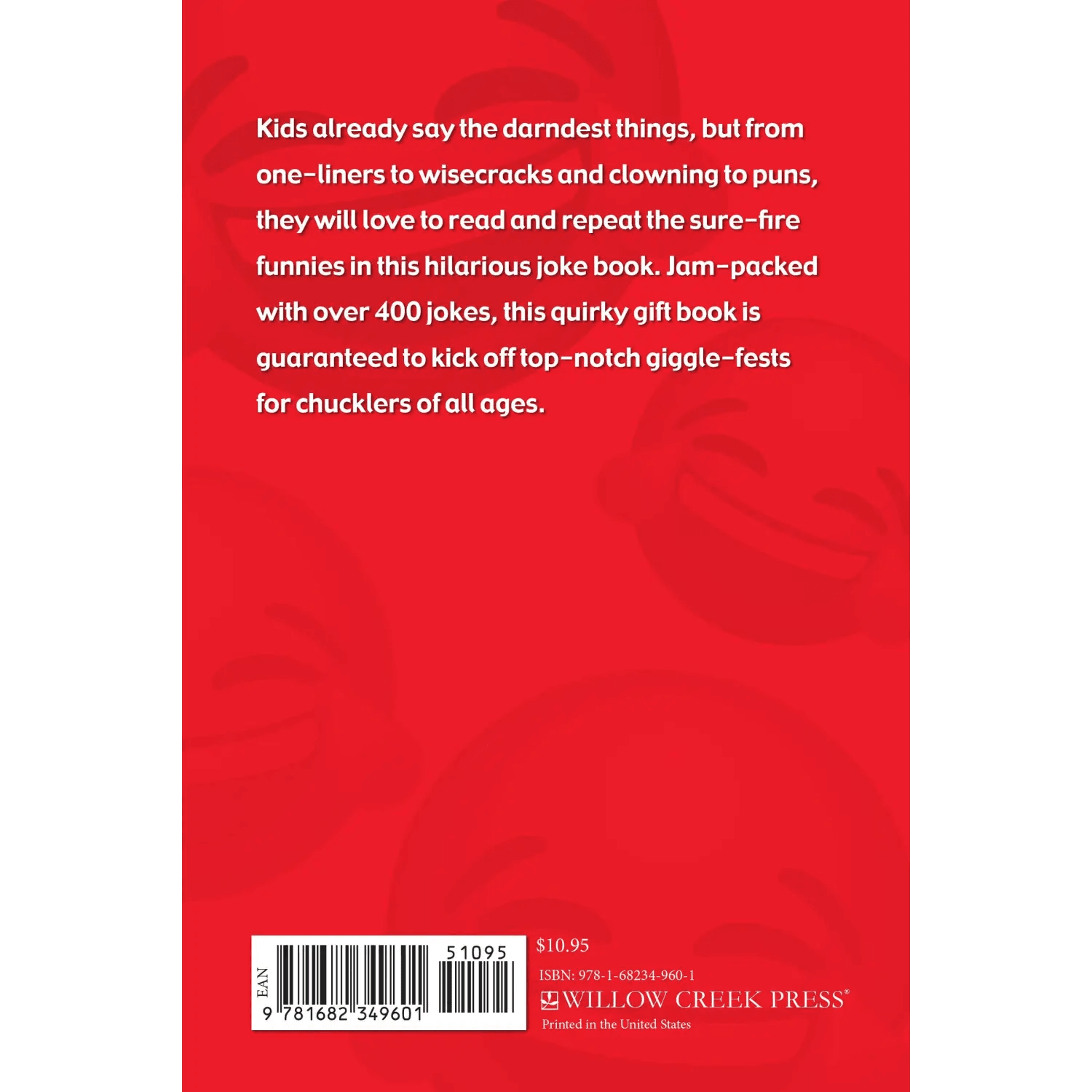 Willow Creek Press & Gifts - LOL Jokes For Kids Softcover Book - Willow Creek Press & Gifts
