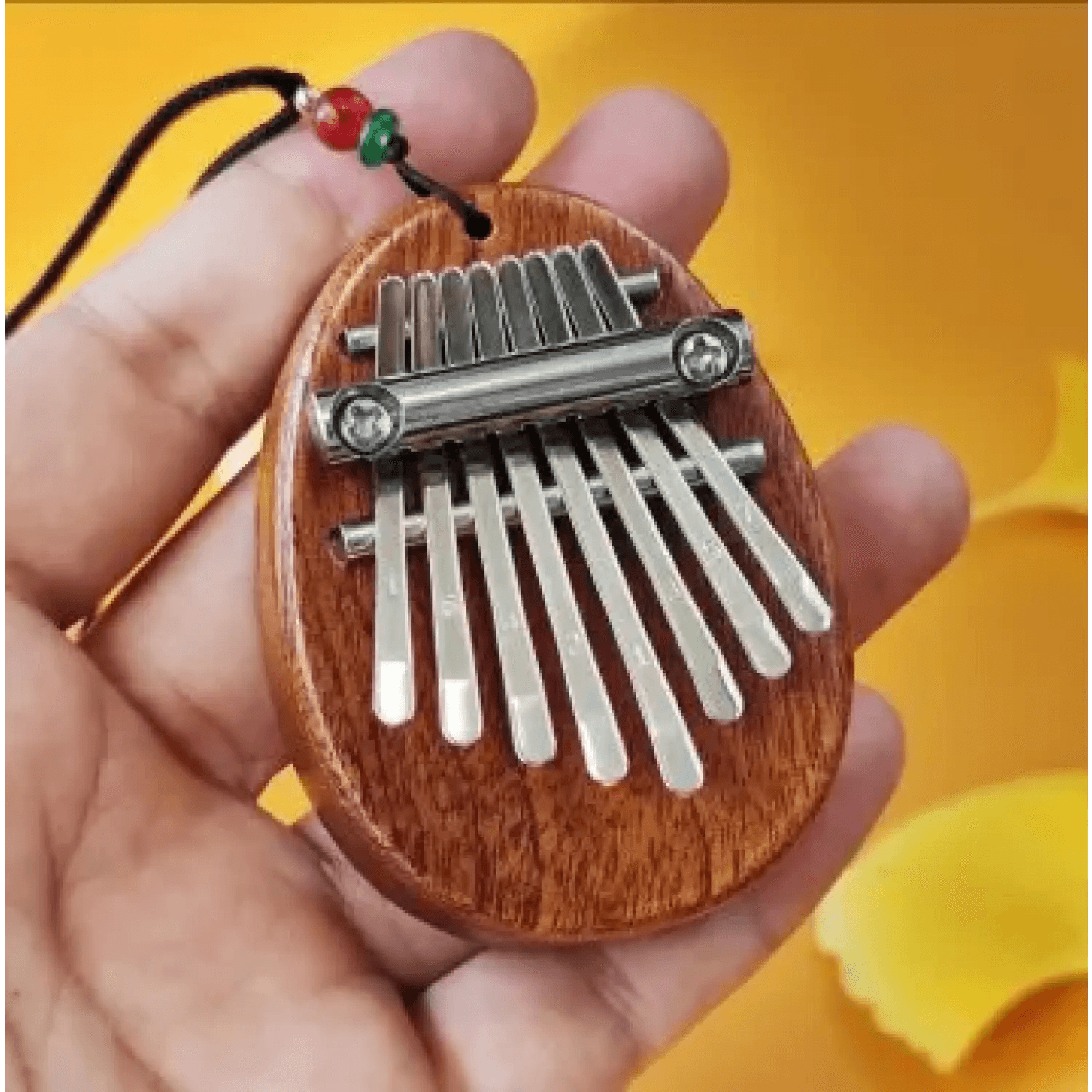 Wood Mini Thumb Piano Musical Toys 8 Tones Portable Beginner Finger Piano Kalimba - Aliexpress