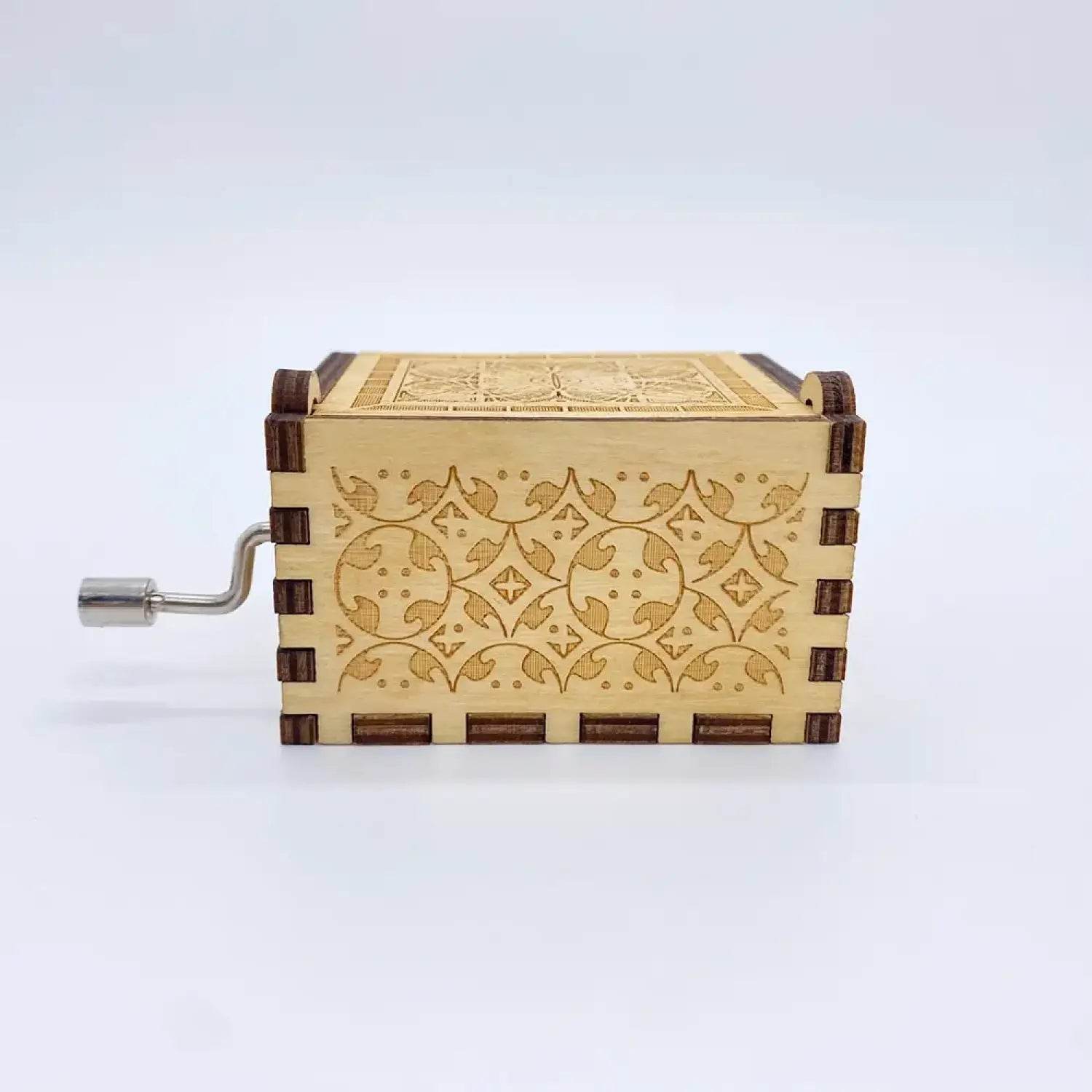 Hand Cranked Wooden Music Box - Aliexpress
