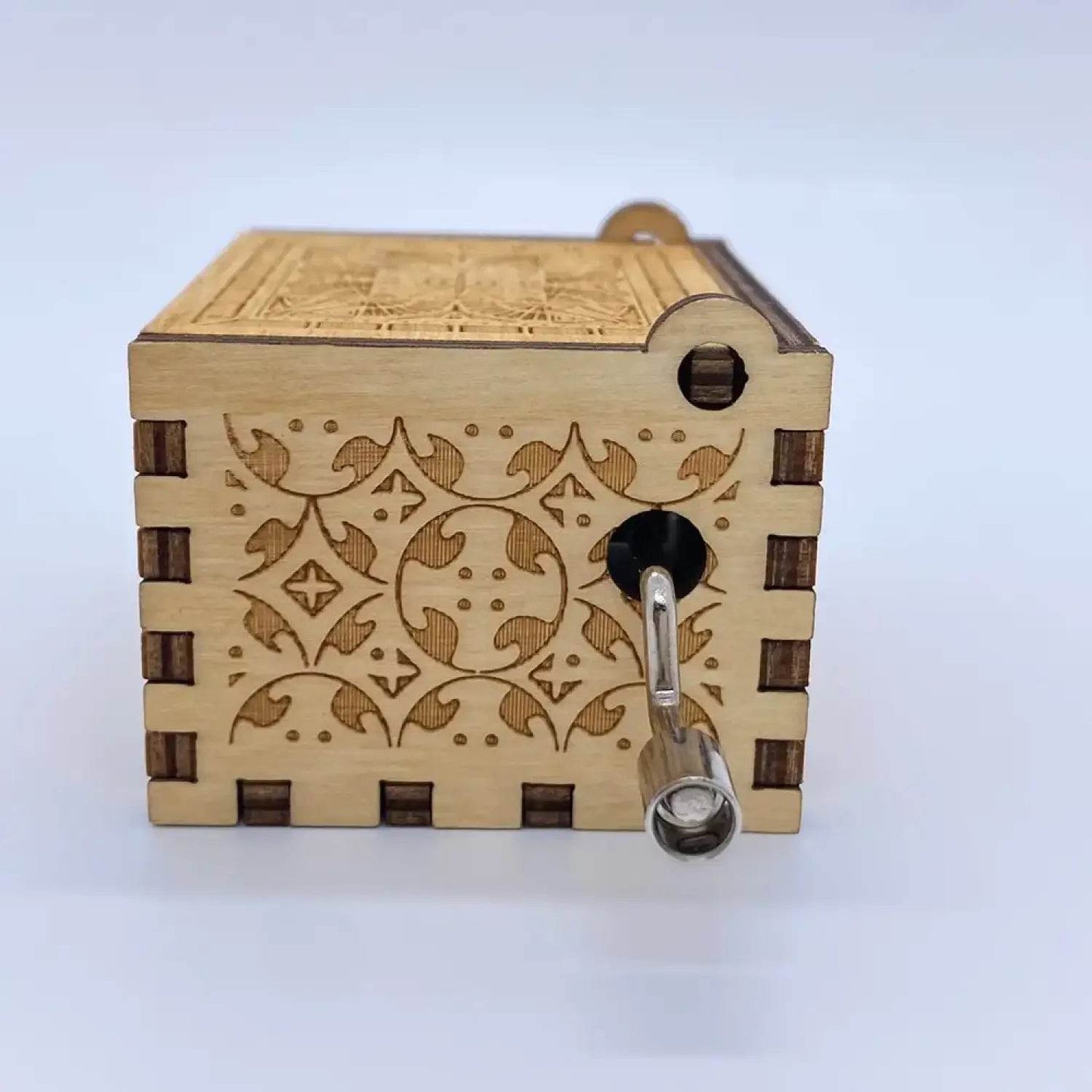 Hand Cranked Wooden Music Box - Aliexpress