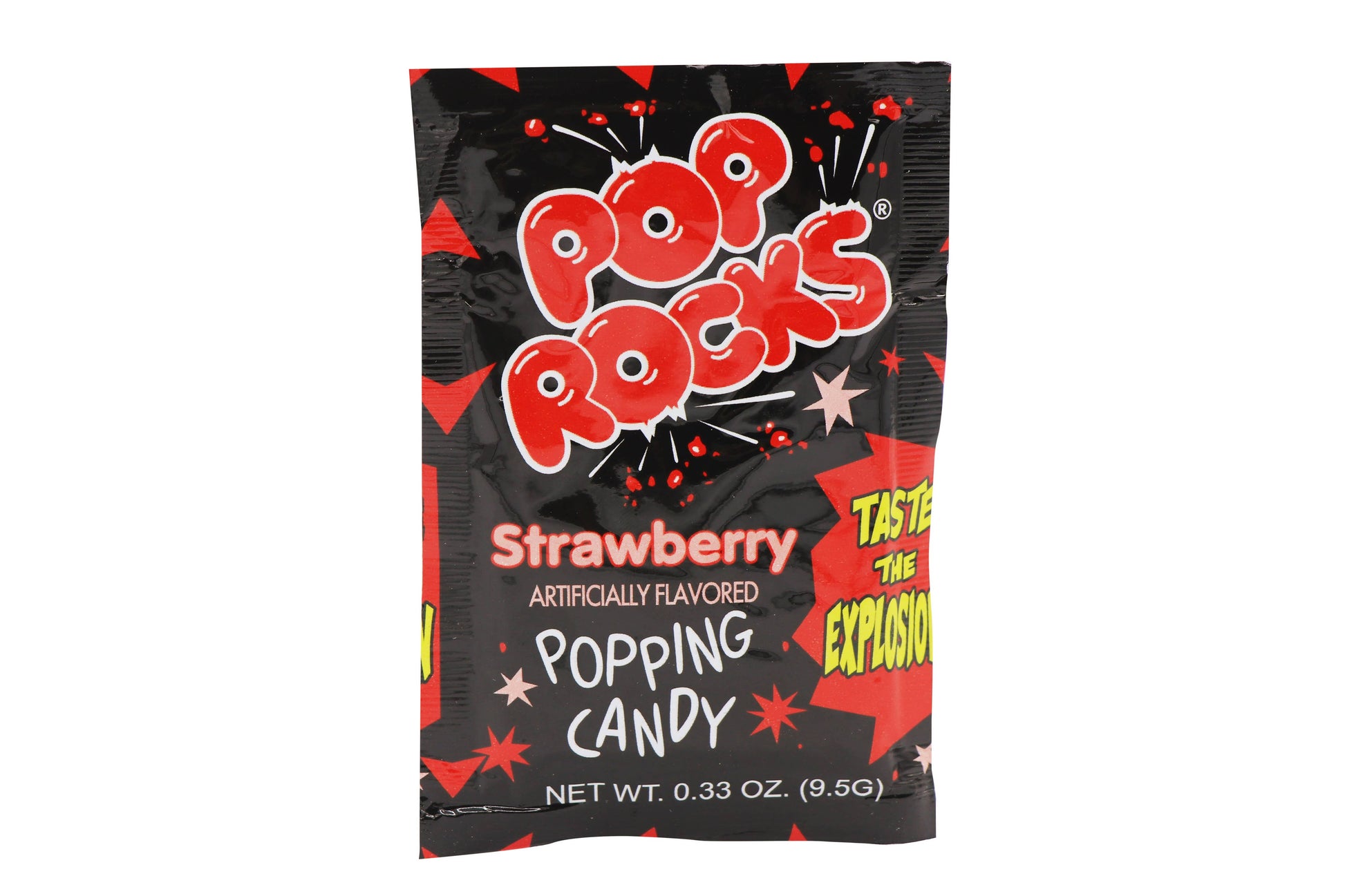 Pop Rocks, Strawberry, 0.33oz, 24Ct Case - - The Puntique