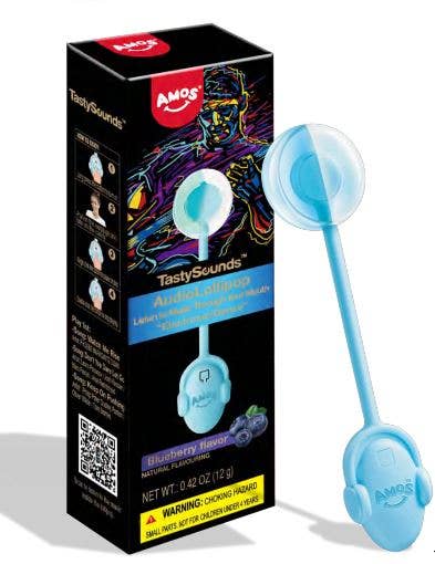 Tasty Sounds Lollipop Blueberry/Dance - - The Puntique