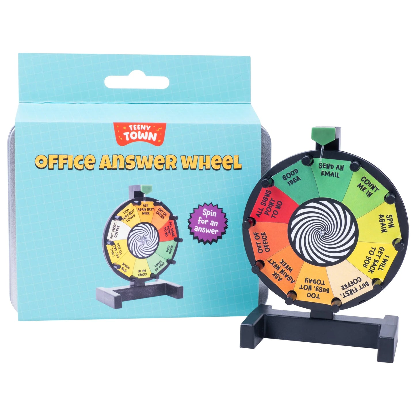 Teeny Town Office Answer Wheel - - The Puntique