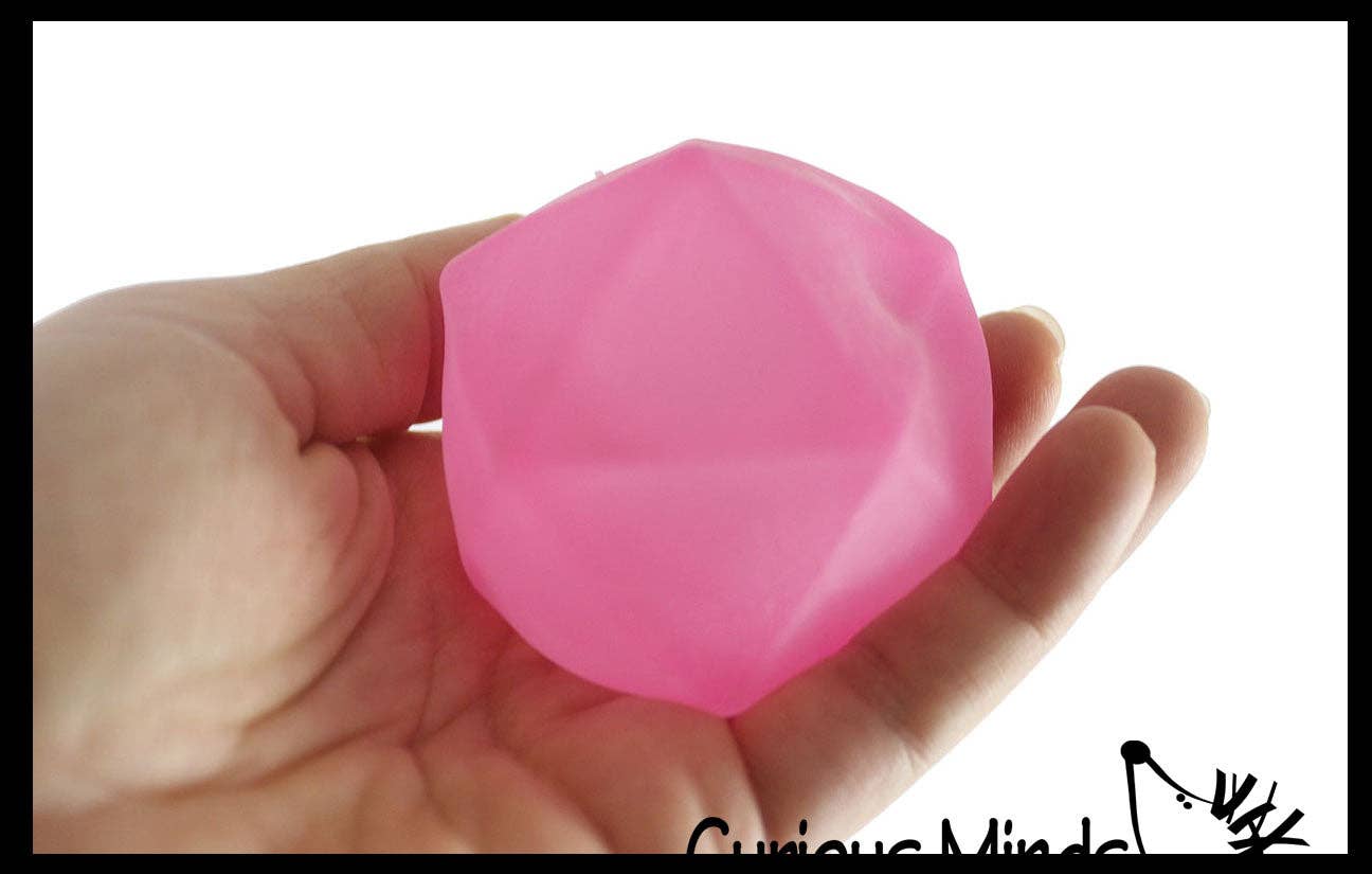 1 Sugar Diamond Shaped Ball - Thick Glue/Gel Syrup - - The Puntique
