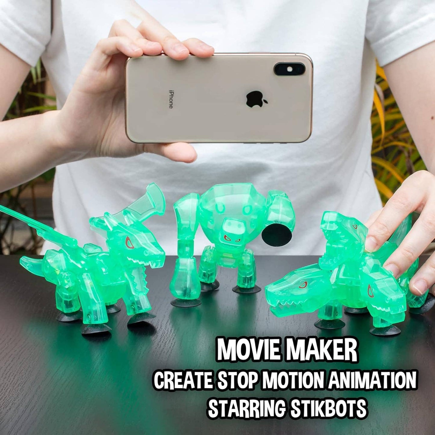 Zing StikBot Glow in the Dark Mega Monsters - - The Puntique