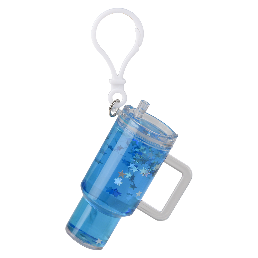 2.75" LIQUID FILLED TUMBLER BACK PACK CLIP