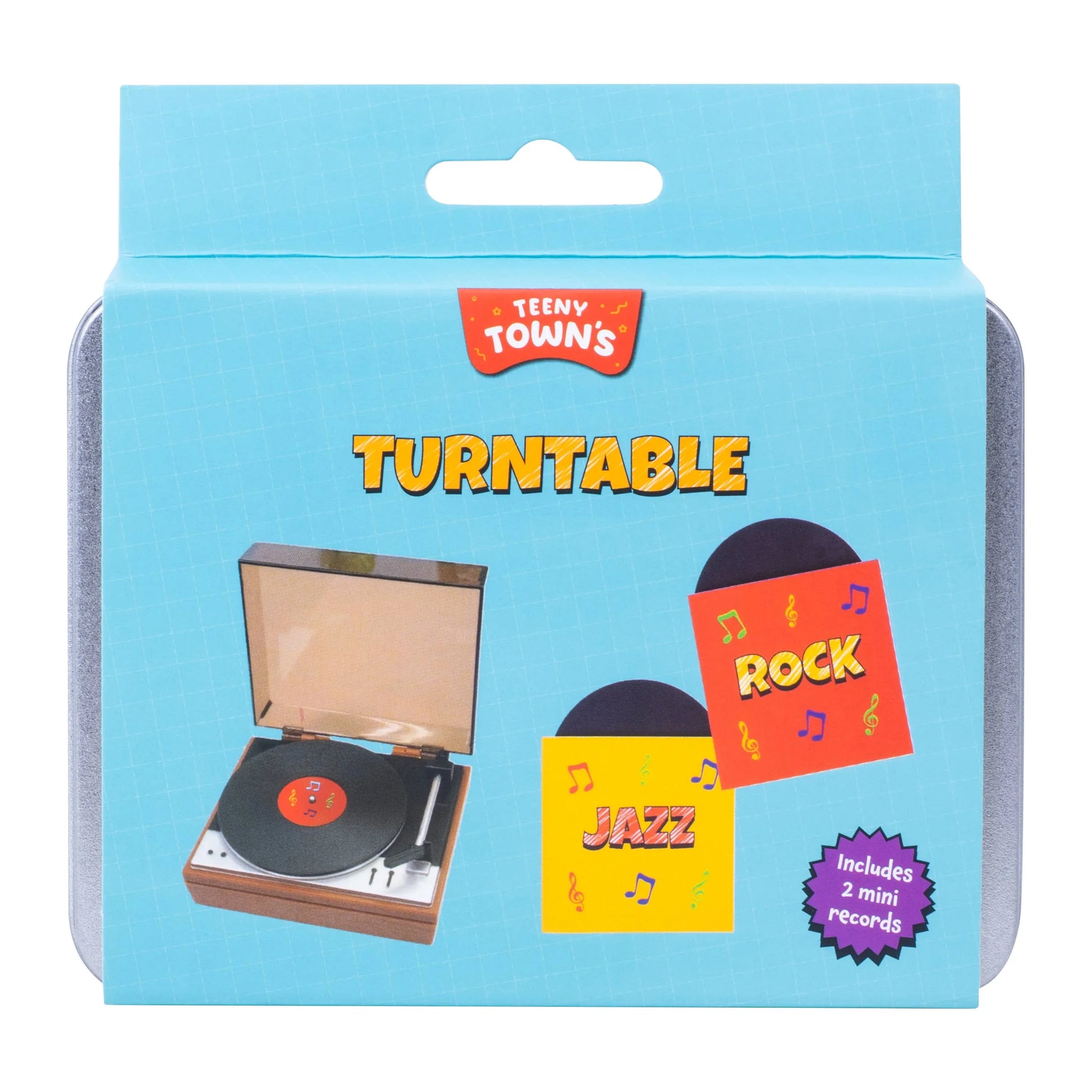Teeny Town Turntable – Mini Retro Music Toy - - The Puntique