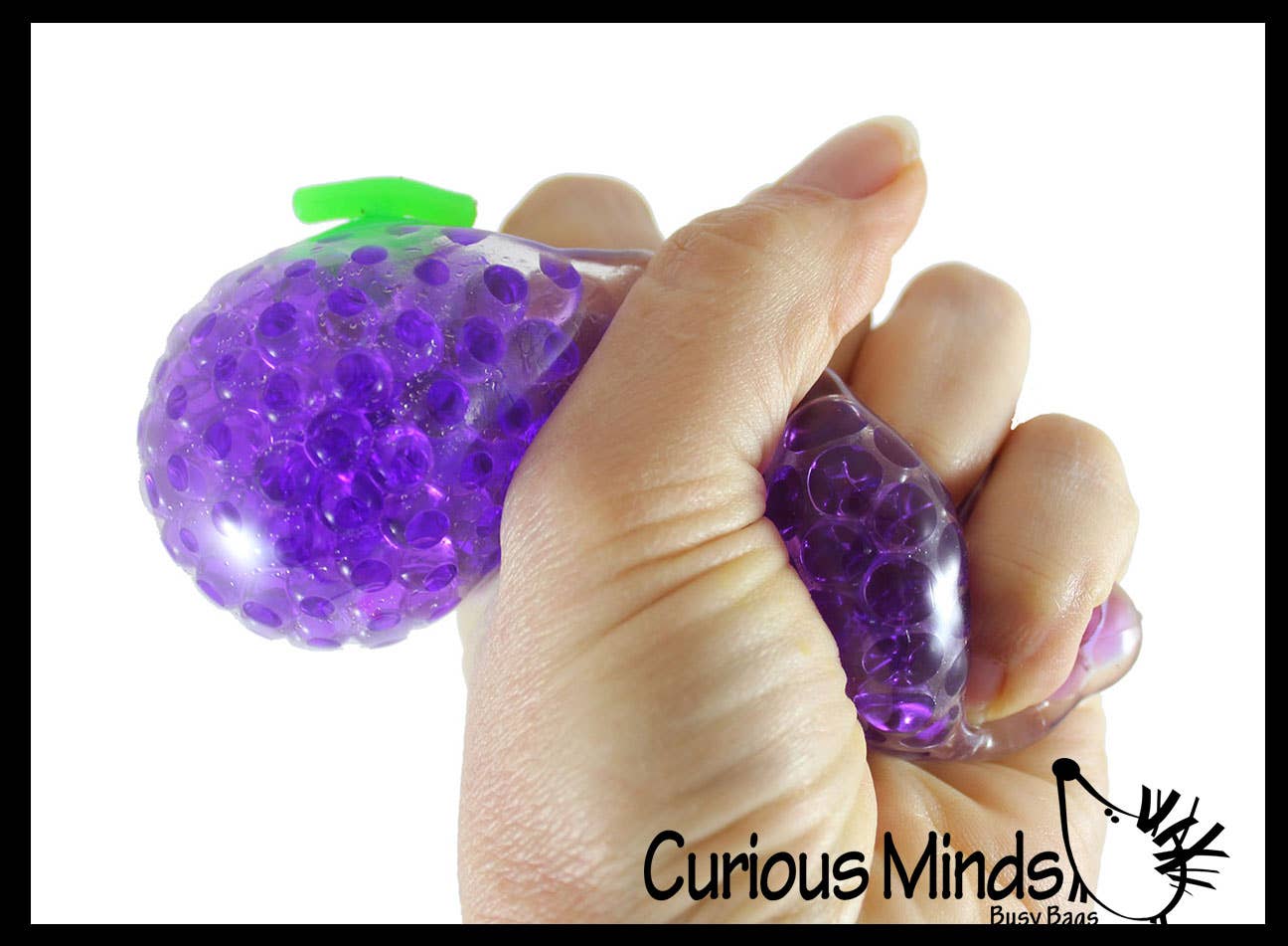 1 Fruit Water Bead Filled Squeeze Stress Balls - - The Puntique