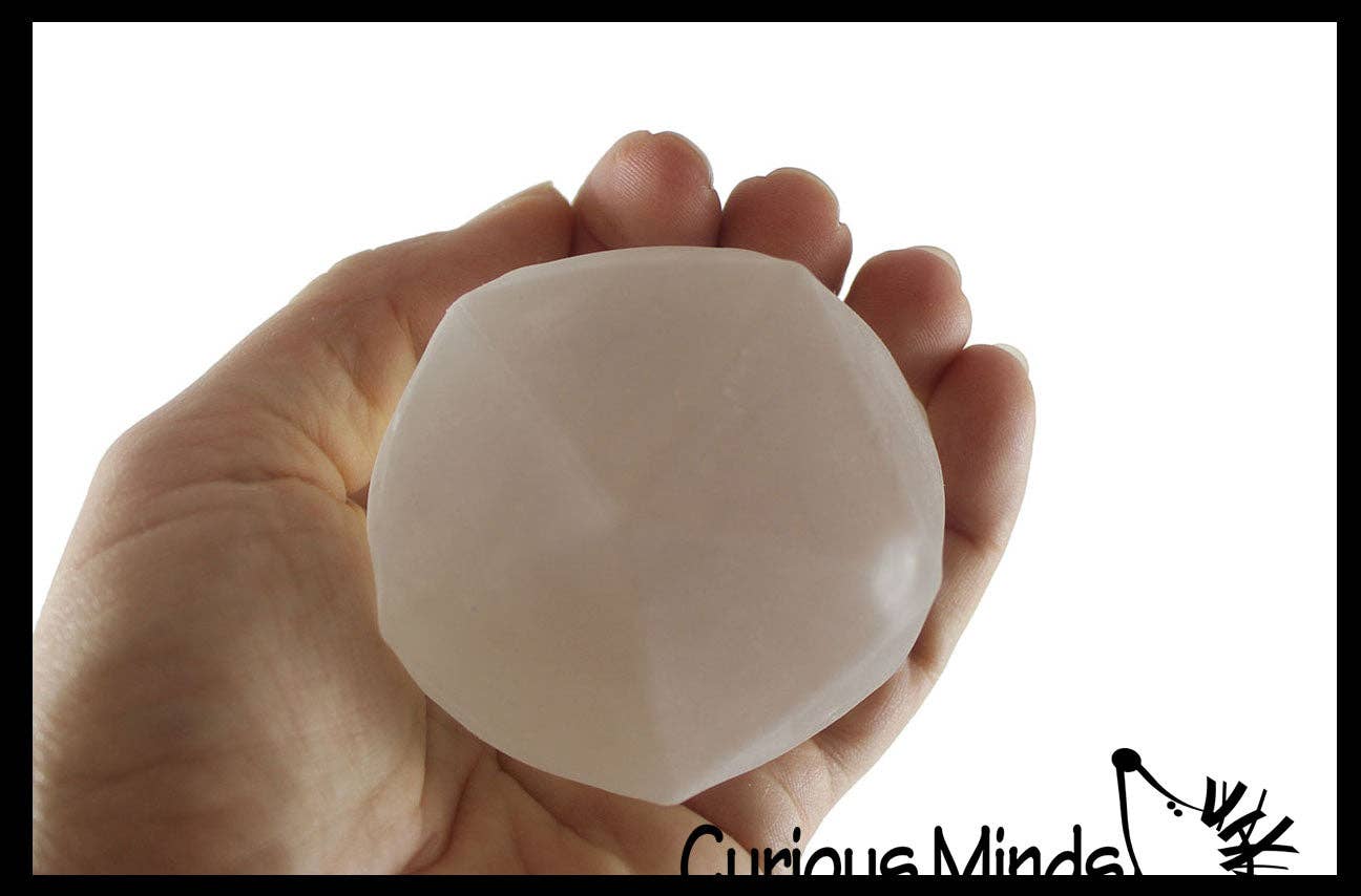 1 Sugar Diamond Shaped Ball - Thick Glue/Gel Syrup - - The Puntique