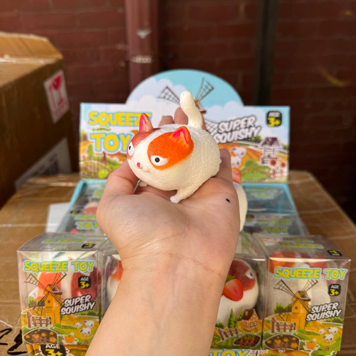 Crunchy Cat Squishy - - The Puntique