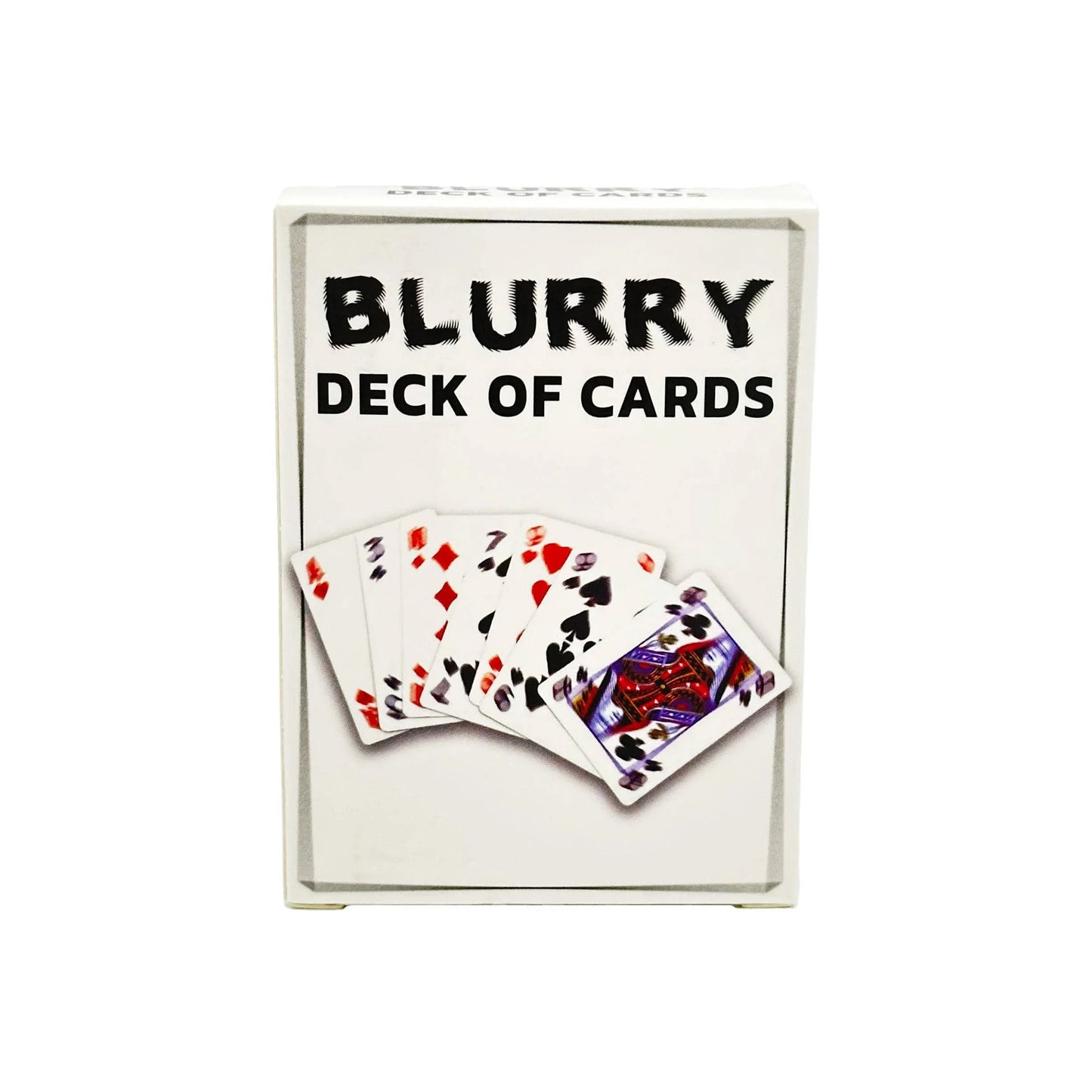 Novelty Cards - Blurry Deck of Playing Cards - - The Puntique