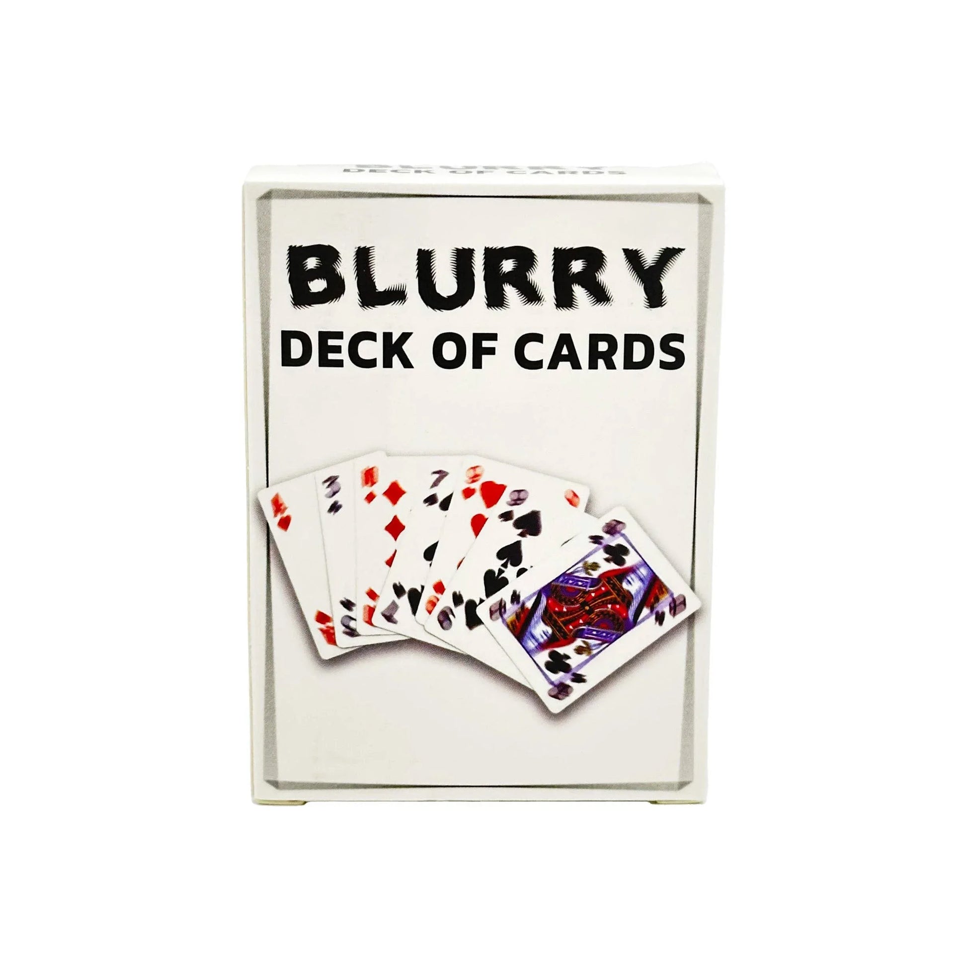 Novelty Cards - Blurry Deck of Playing Cards - - The Puntique