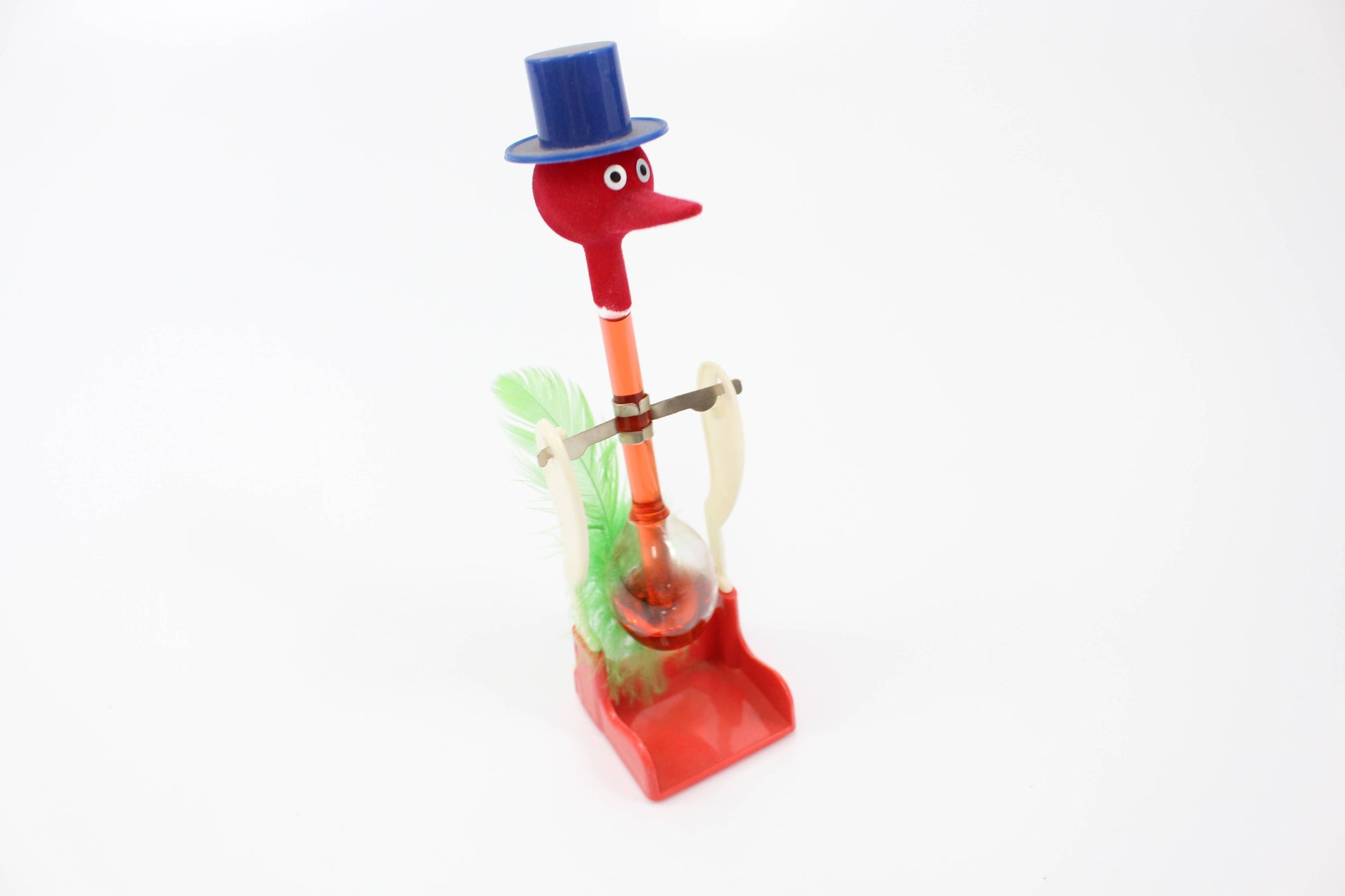 Perpetual Motion Sippy Drinking Bird Desk Toy - - The Puntique