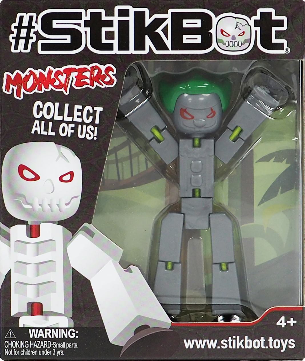 Zing StikBot Monsters - Sticky Posable Monster Action Figure - - The Puntique