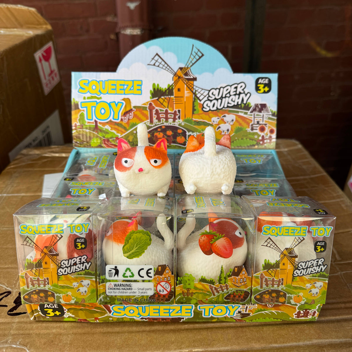Crunchy Cat Squishy - - The Puntique