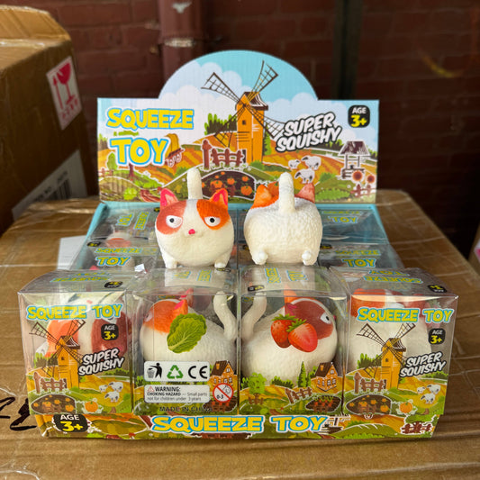 Crunchy Cat Squishy - - The Puntique