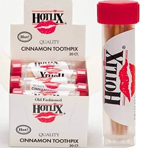 Hotlix Cinnamon Flavored Toothpicks, Nostalgic Treat - Grandpa Joe's Candy Shop