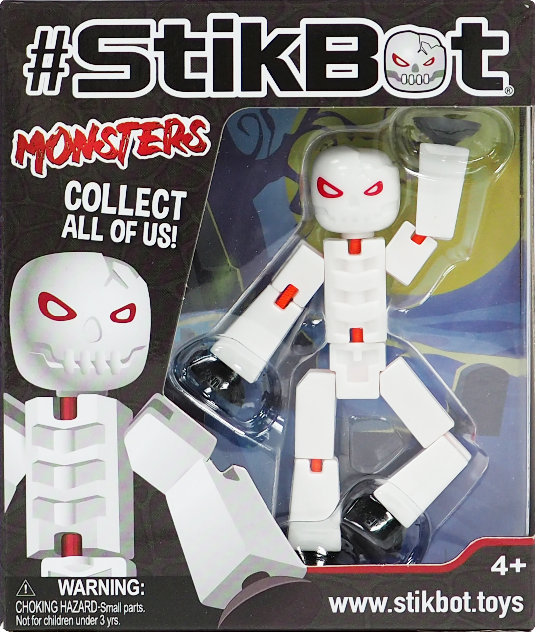 Zing StikBot Monsters - Sticky Posable Monster Action Figure - - The Puntique