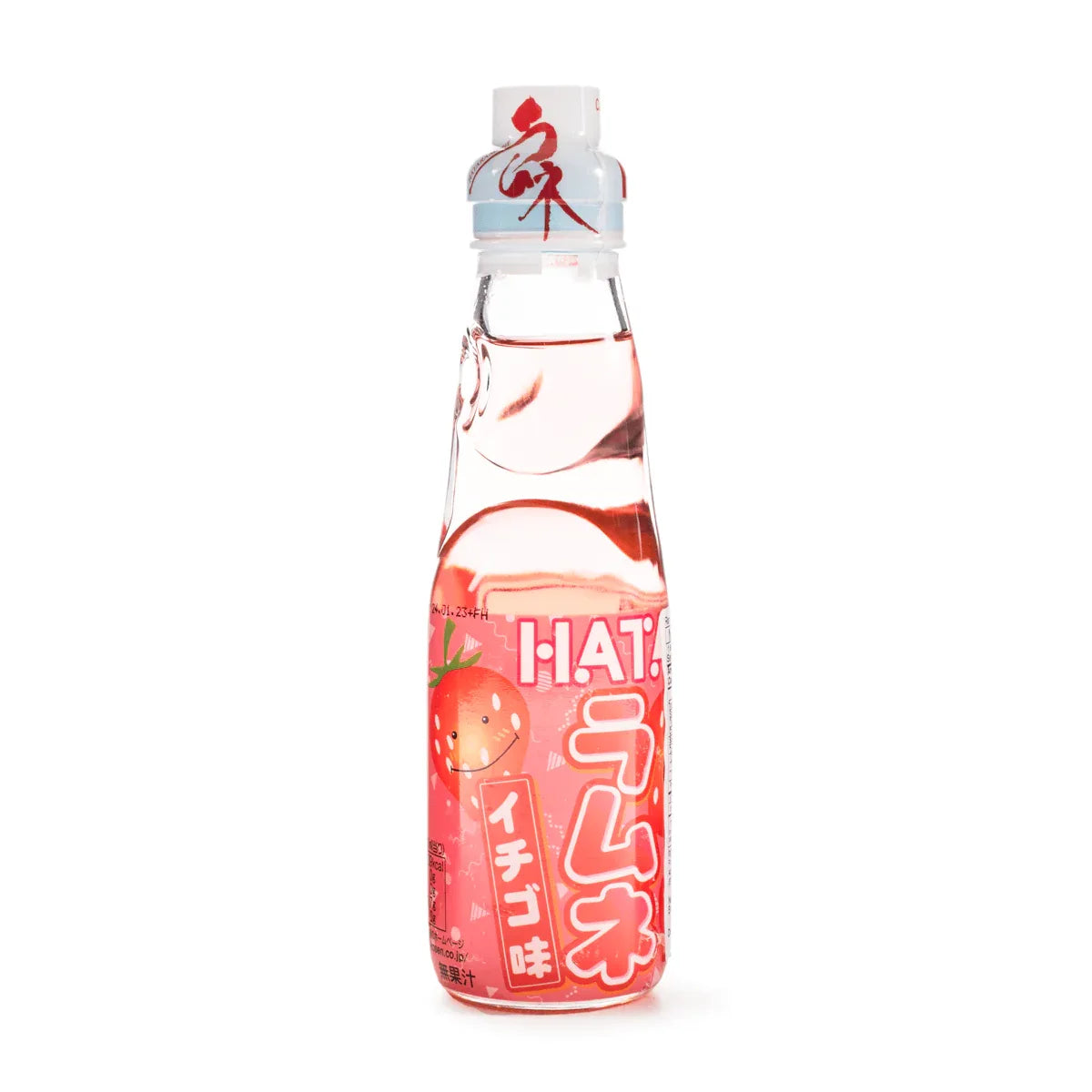 Hata Ramune Strawberry 200ml (Japan) - - The Puntique