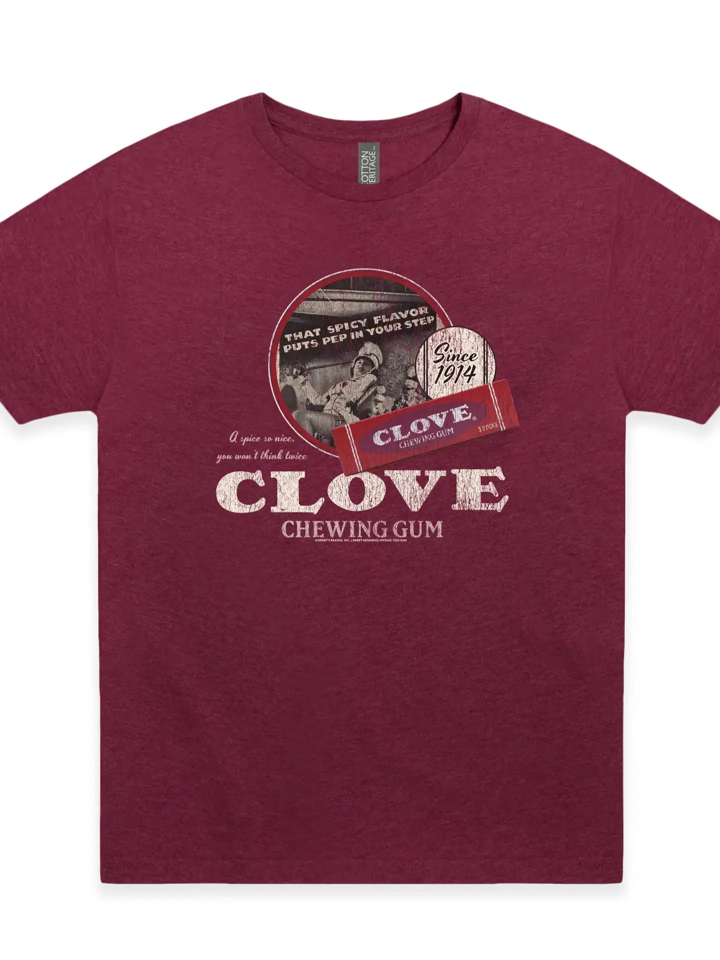 Clove Gum, A Spice So Nice, Vintage T-Shirt, Tee - - The Puntique