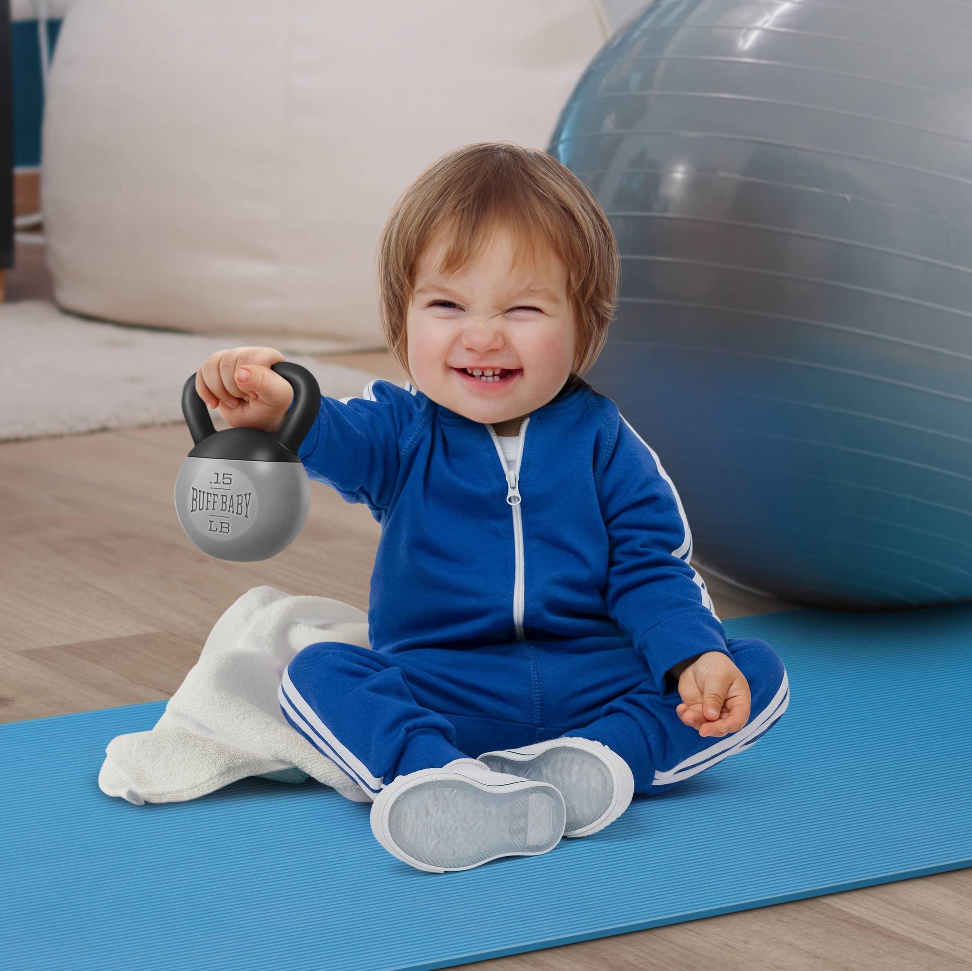 BUFF BABY - Kettlebell Rattle - - The Puntique