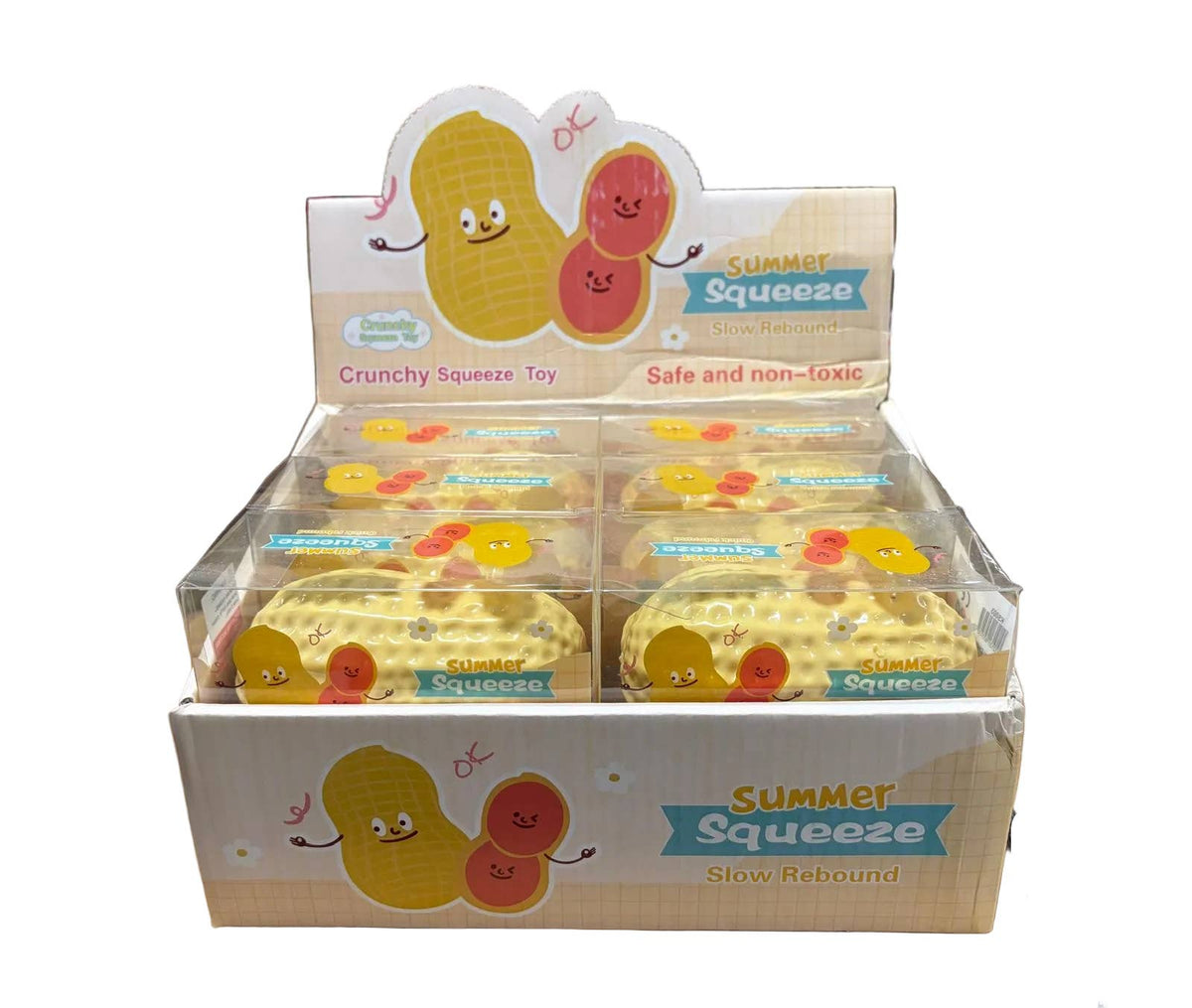 Squishy Crunchy Peanut Toy - - The Puntique
