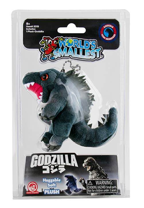 World's Smallest Godzilla Plush - Super Impulse USA
