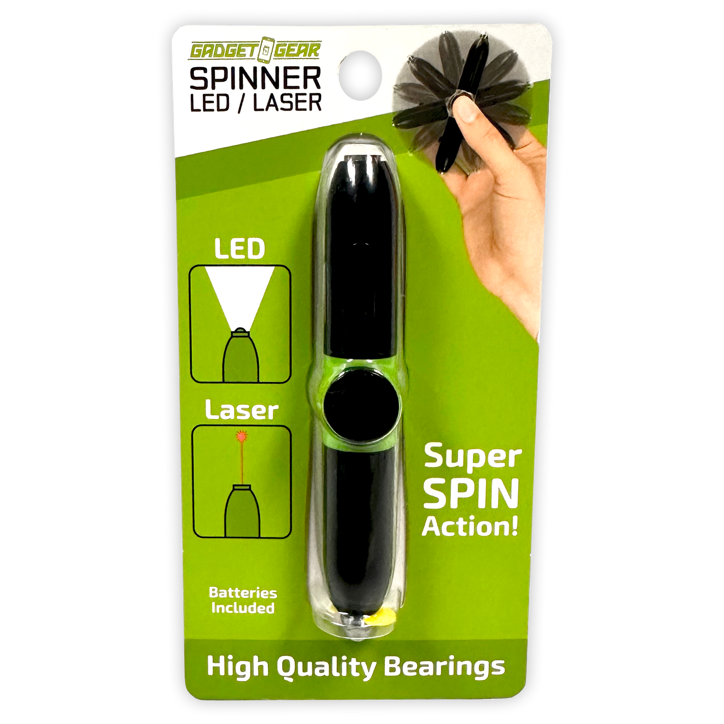 Fidget Spinner Laser Pointer - - The Puntique