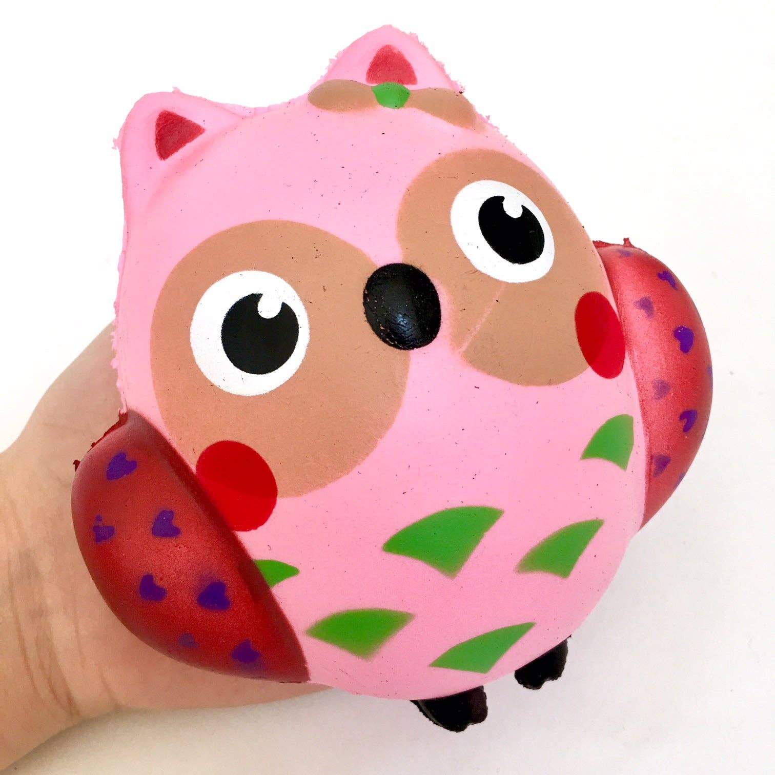 Pink Owl Squishy - - The Puntique