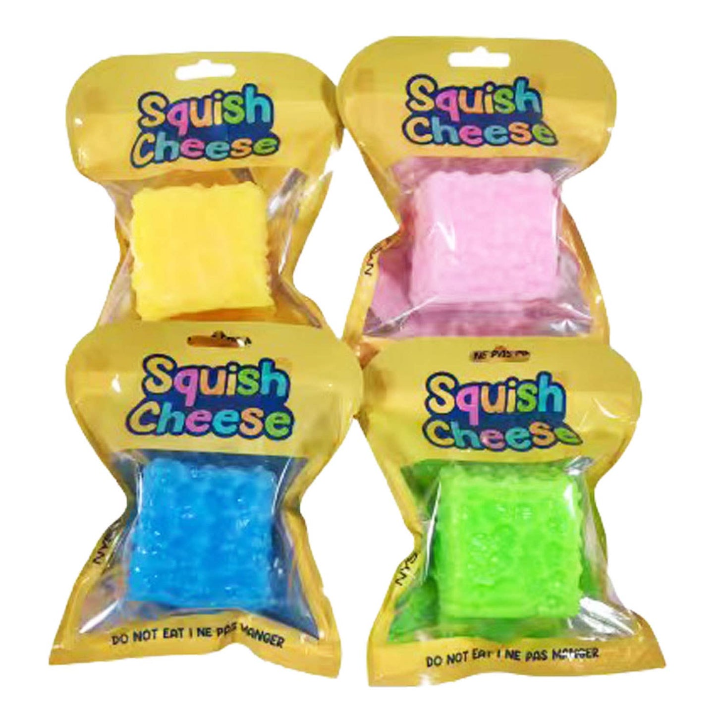 Squish Cheese Sensory Toys - - The Puntique