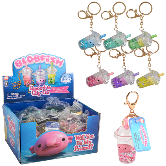 3" Blobfish Smoothie Liquid Clip-On