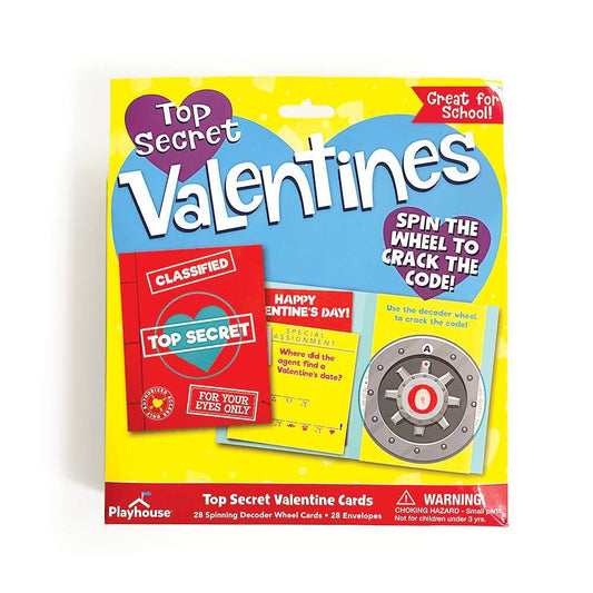 Paper House Productions - Top Secret Decoder Classroom Pack Valentines - Paper House Productions