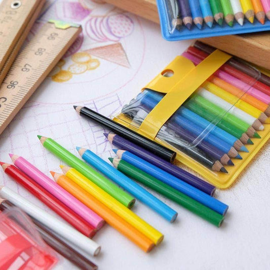 Mini Pencils in Pouch - - The Puntique