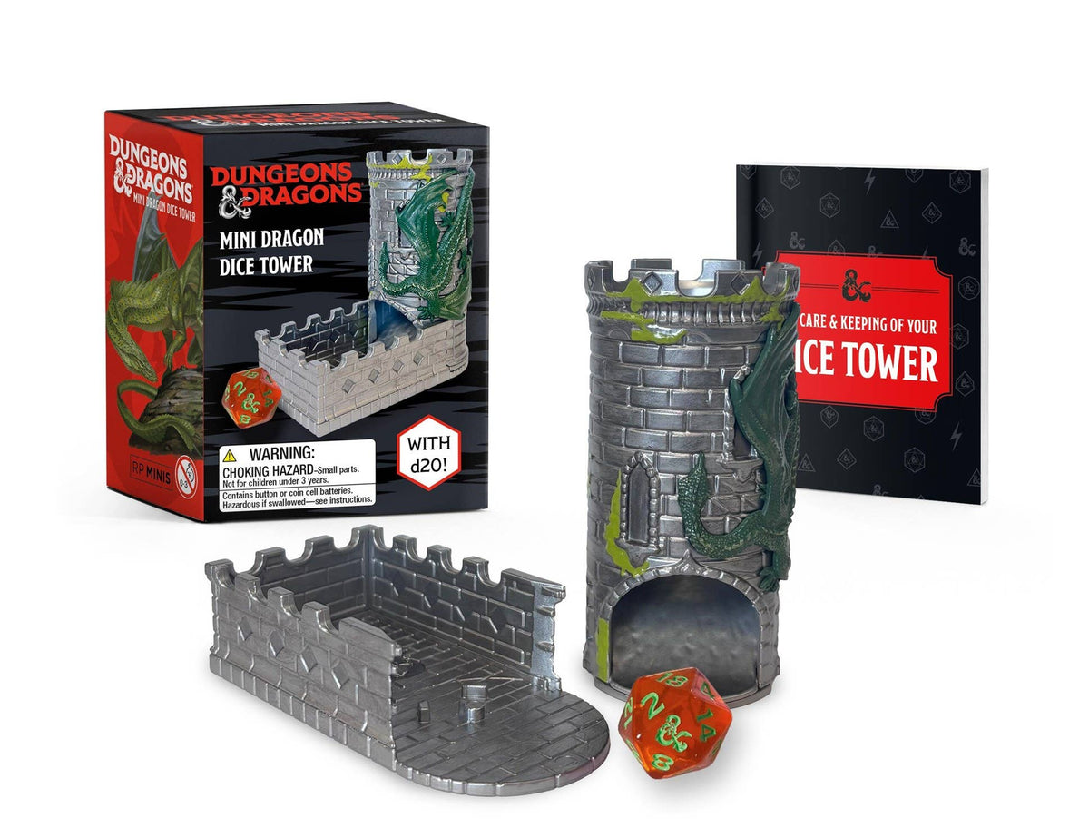 Dungeons & Dragons: Mini Dragon Dice Tower - - The Puntique