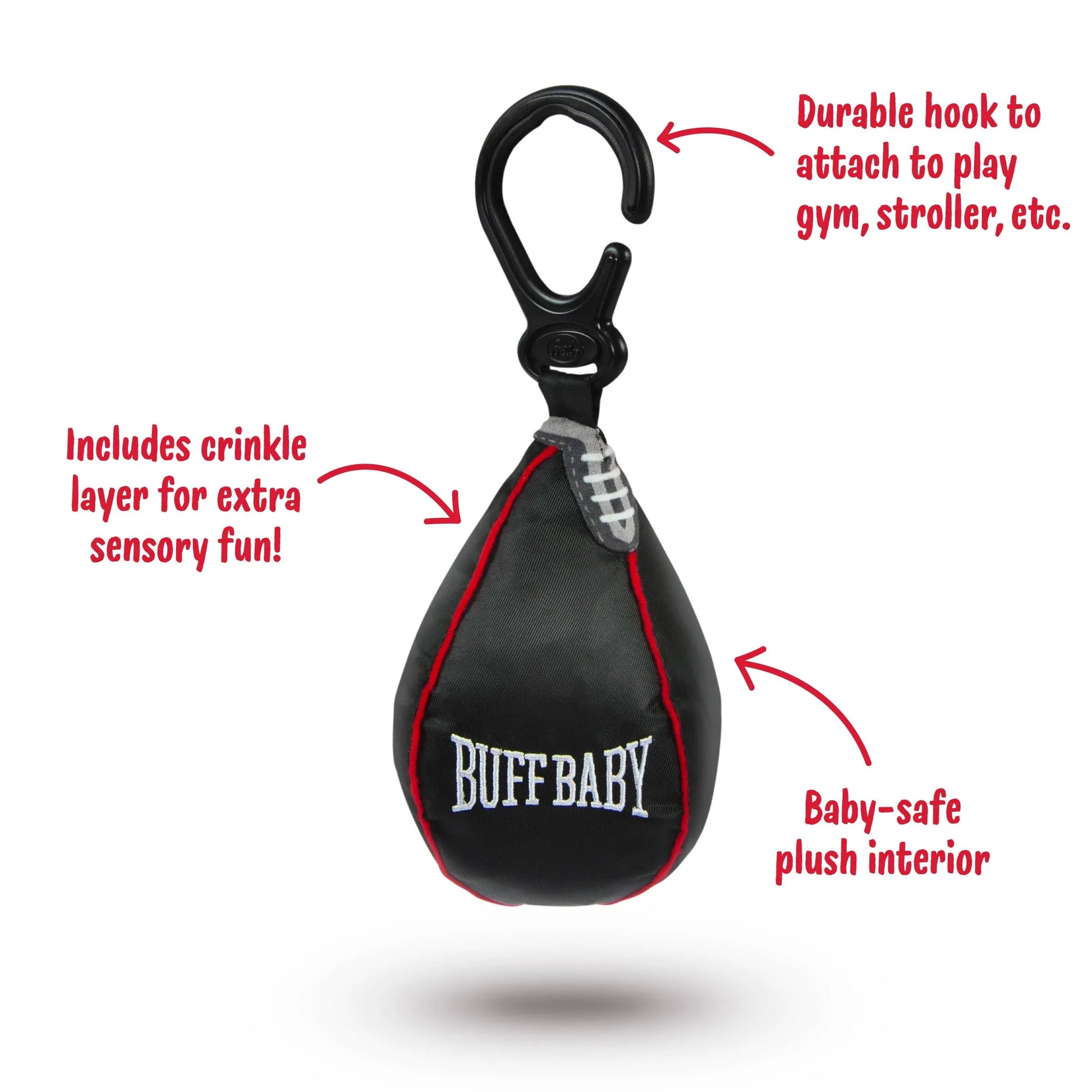 BUFF BABY - Speed Bag Hanging Toy - - The Puntique