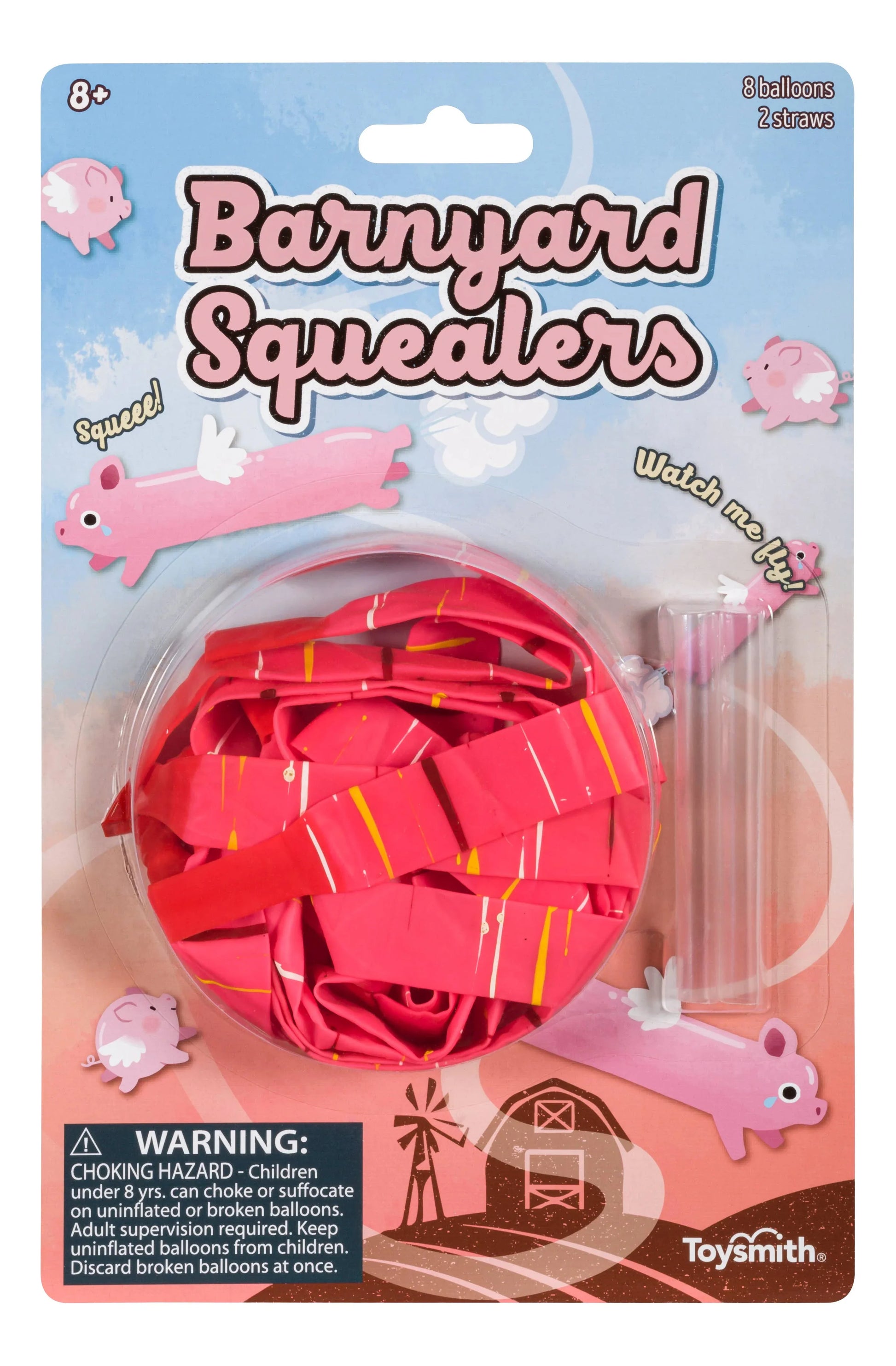 Farm Fresh Barnyard Squealer Balloons That Squeal & Fly - - The Puntique