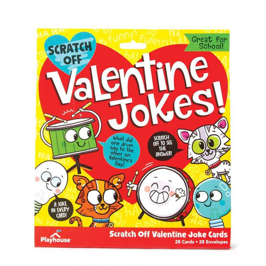 Paper House Productions - Scratch Off Jokes Valentines - Paper House Productions