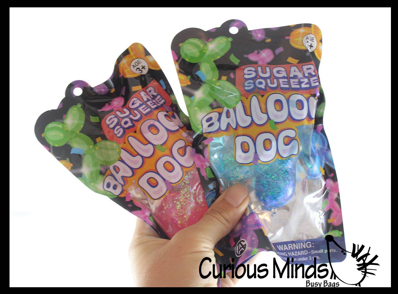1 Sugar Balloon Dog Ball Bag - Thick Glue/Gel Syrup Molasses - - The Puntique