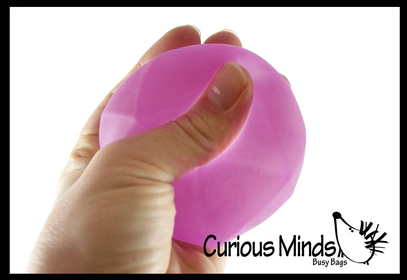 1 Sugar Diamond Shaped Ball - Thick Glue/Gel Syrup - - The Puntique
