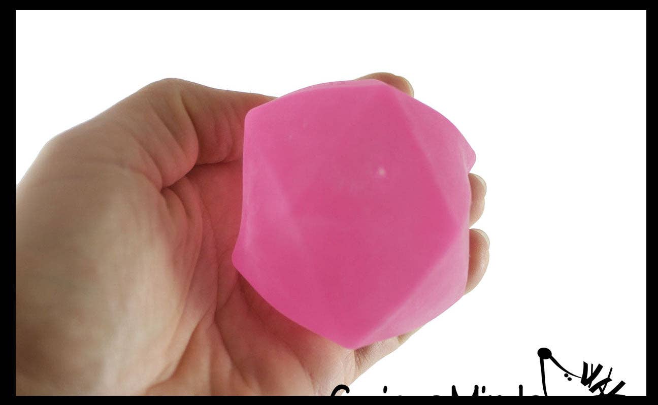 1 Sugar Diamond Shaped Ball - Thick Glue/Gel Syrup - - The Puntique